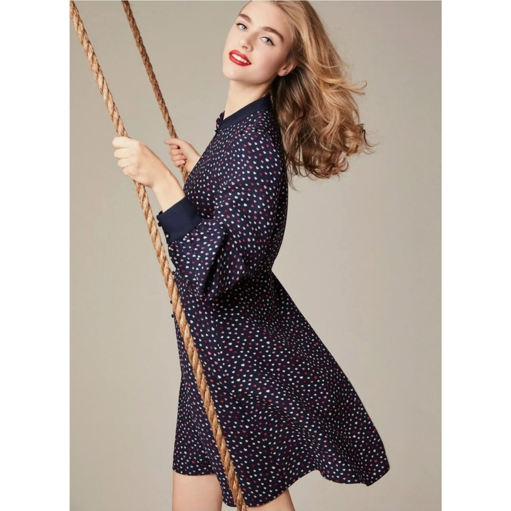 Kate Spade | New York Womens Lips Crepe Dress (12)